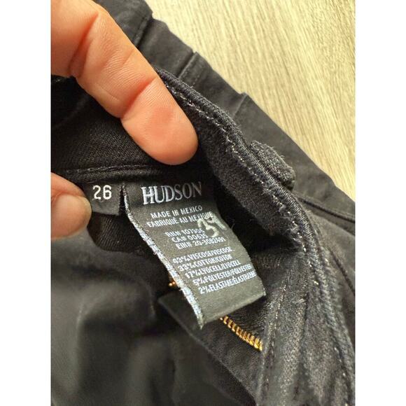 Hudson Black Denim Skinny Jeans, Women's size 26, NWOT - Picture 6 of 8